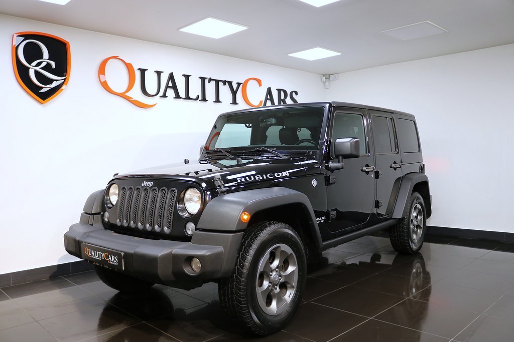 Jeep Wrangler Unlimited 2.8 / Navi / Drag / Alpine/ 1-ägare