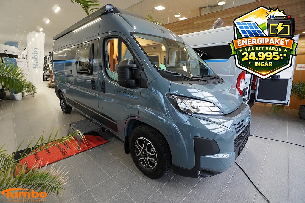 Hobby ONTOUR VAN 600 FT Tumbo 60år Automat 140hk Dieselpanna 