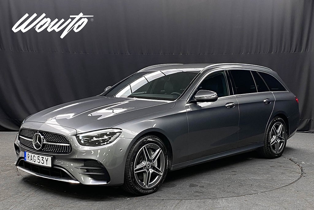 Mercedes-Benz E 220 d T 4M 200HK AMG /Burmester/Drag/Värmar