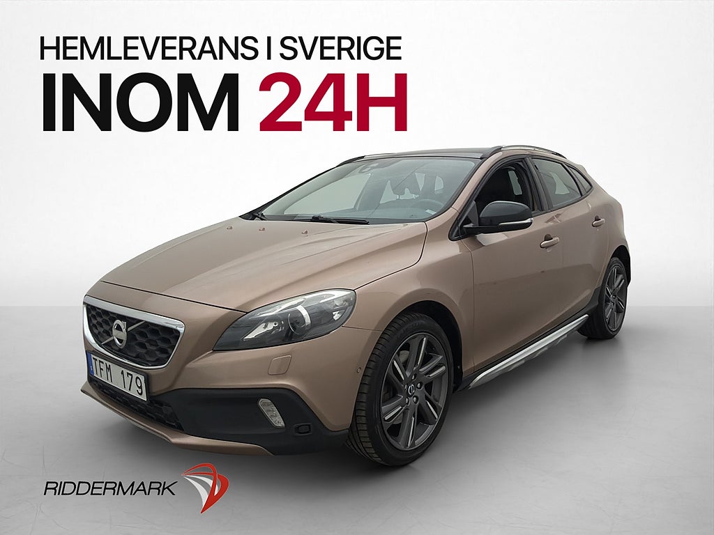 Volvo V40 Cross Country T4 AWD Momentum Pano Sensorer Skinn