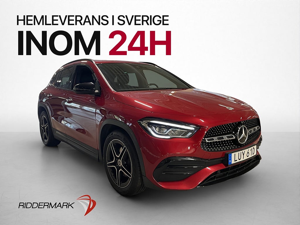 Mercedes-Benz GLA 200 AMG Drag Wide Kamera Halvskinn Navi