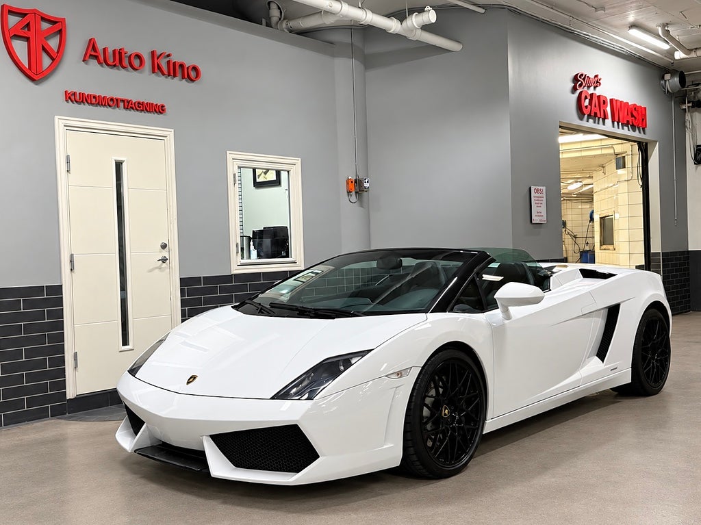 Lamborghini Gallardo LP 560-4 Spyder E-Gear Keramiska Carbon Välbehållen