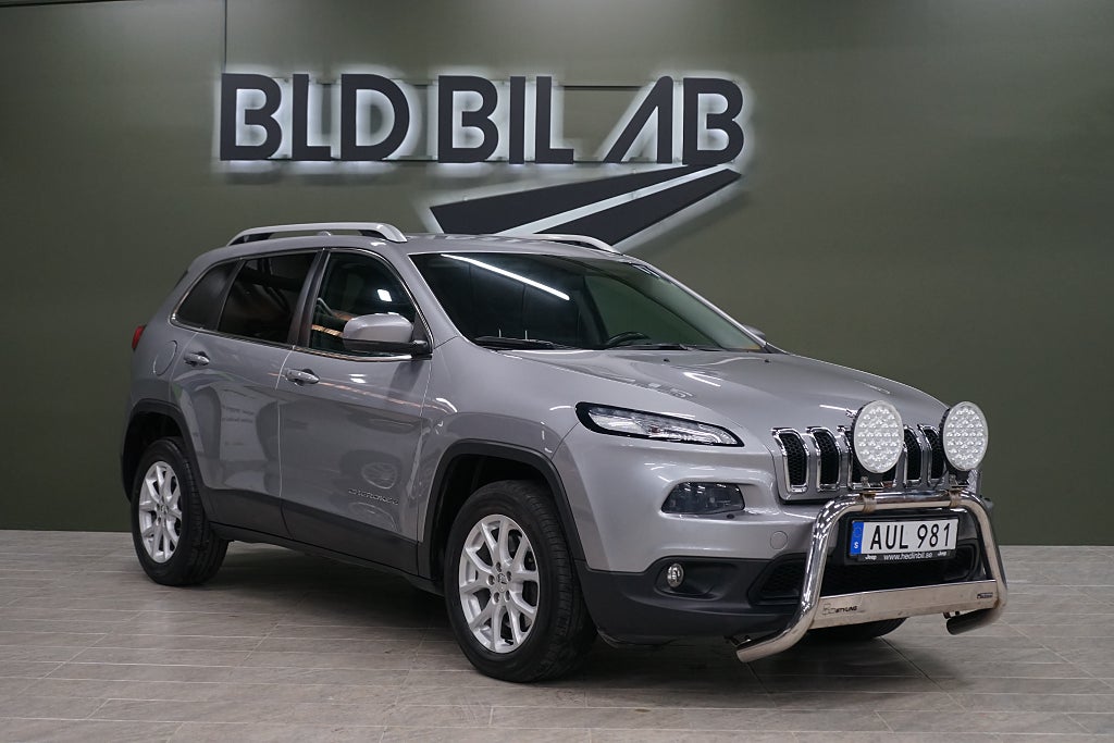 Jeep Cherokee 2.0 CRD 4WD NYSERV/NYBES/KAMBYTT 1 ÅRS GARANTI
