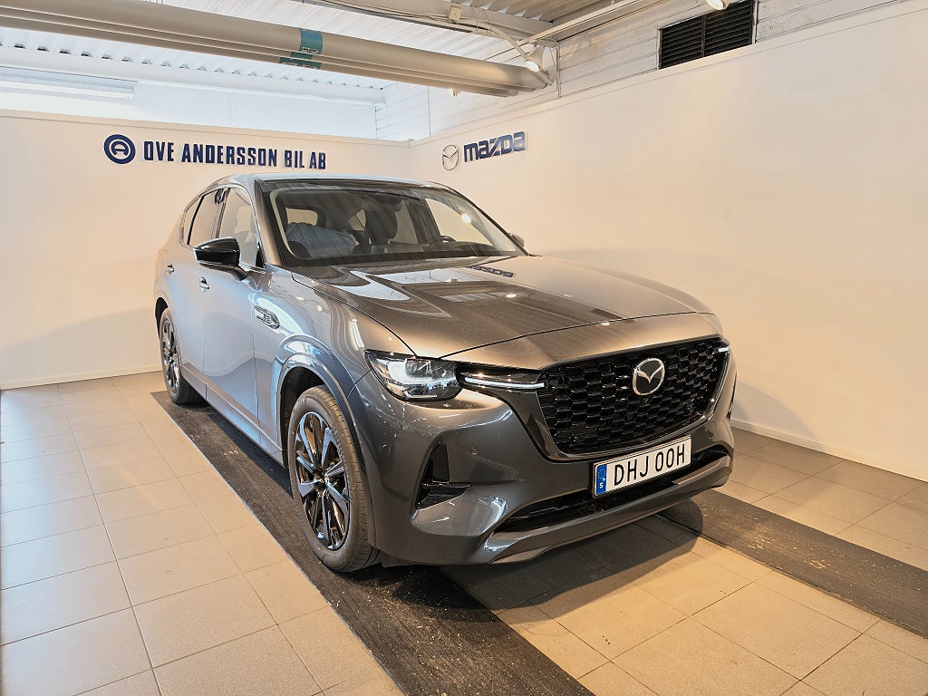 Mazda CX-60 PHEV AWD Homura COSO (327) Dragkrok|Fullservad|Garanti