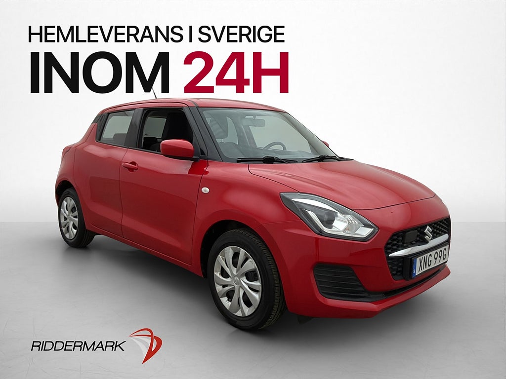 Suzuki Swift Hybrid 83hk Adaptiv farthållare 0,39l/mil