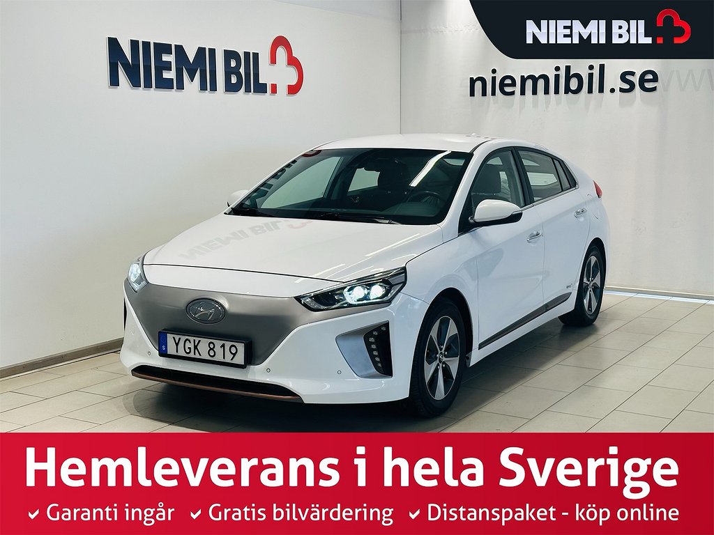 Hyundai IONIQ Electric 120hk/Bkamera/Navi/P-sens/Carplay/SoV