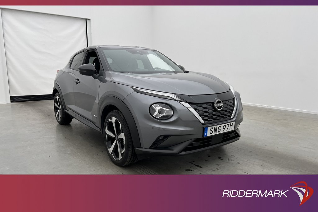 Nissan Juke Hybrid 143hk Tekna BOSE 360° Skinn Navi CarPlay