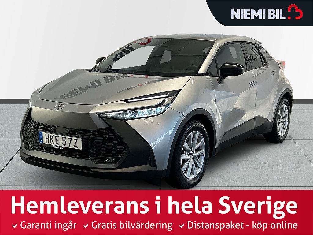 Toyota C-HR Hybrid e-CVT Style Kamera/Carplay/SoV/Rattvärme/Ad.Fhål