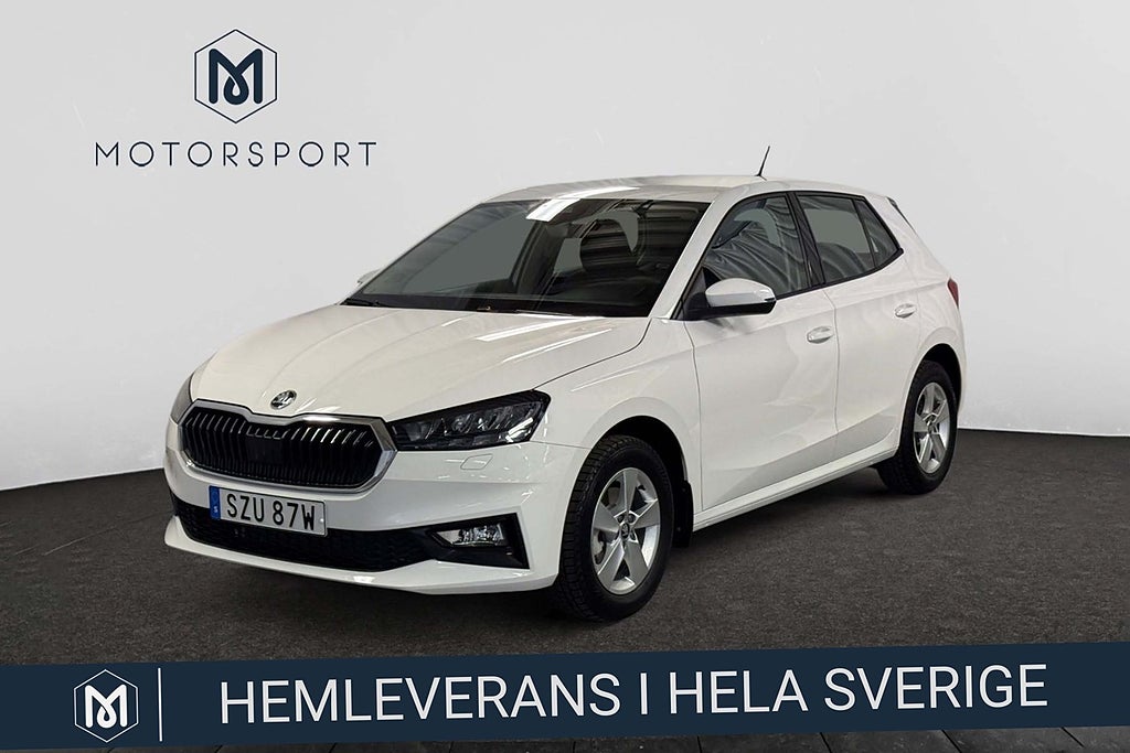 Skoda Fabia 1.0 TSI Comfort Plus Farthållare Carplay Backkamera