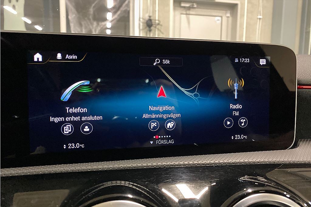 Mercedes-Benz A 250 E AMG Night, kamera