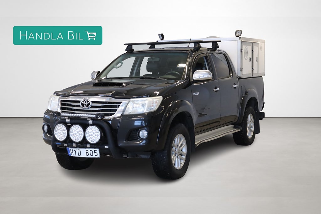 Toyota Hilux 3.0 D-4D 4x4 Hundkåpa Skinn Drag Kamera SoV