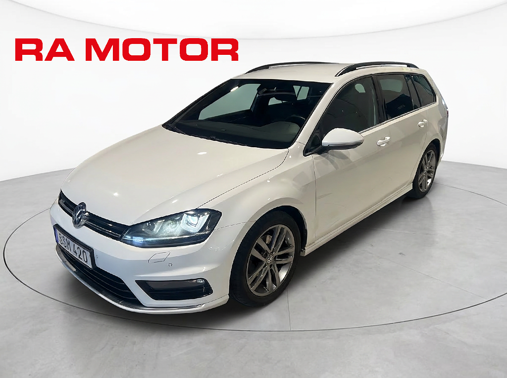 Volkswagen Golf 2.0 TDI 150hk DSG R-Line| D-värm |Drag | Backkamera | 2017