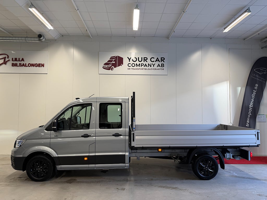Volkswagen crafter 35 177hk 4M Dubbelhytt 6-sits L4 FLAK 4490 /639´+