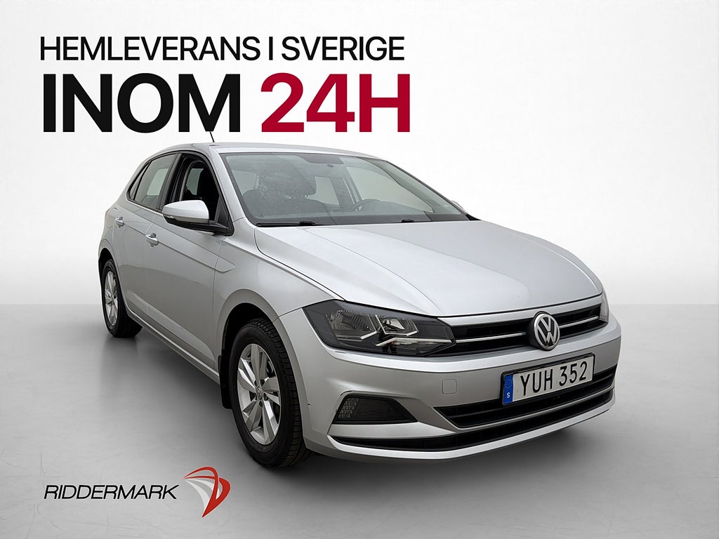 Volkswagen Polo 1.0 TSI Bluetooth Farthållare Låg-Skatt