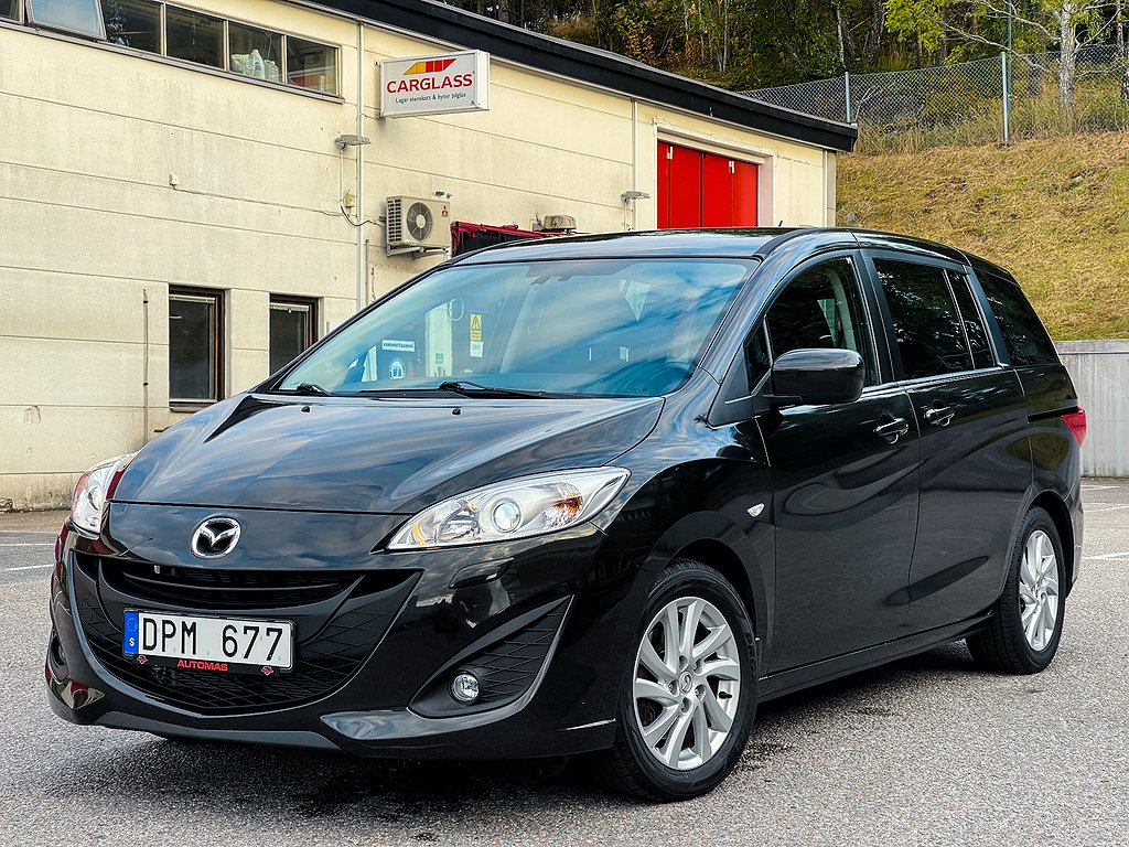 Mazda 5 2.0 MZR 7-sits 1 Brukare|Nybesiktad|Nyservad|SoVDäck