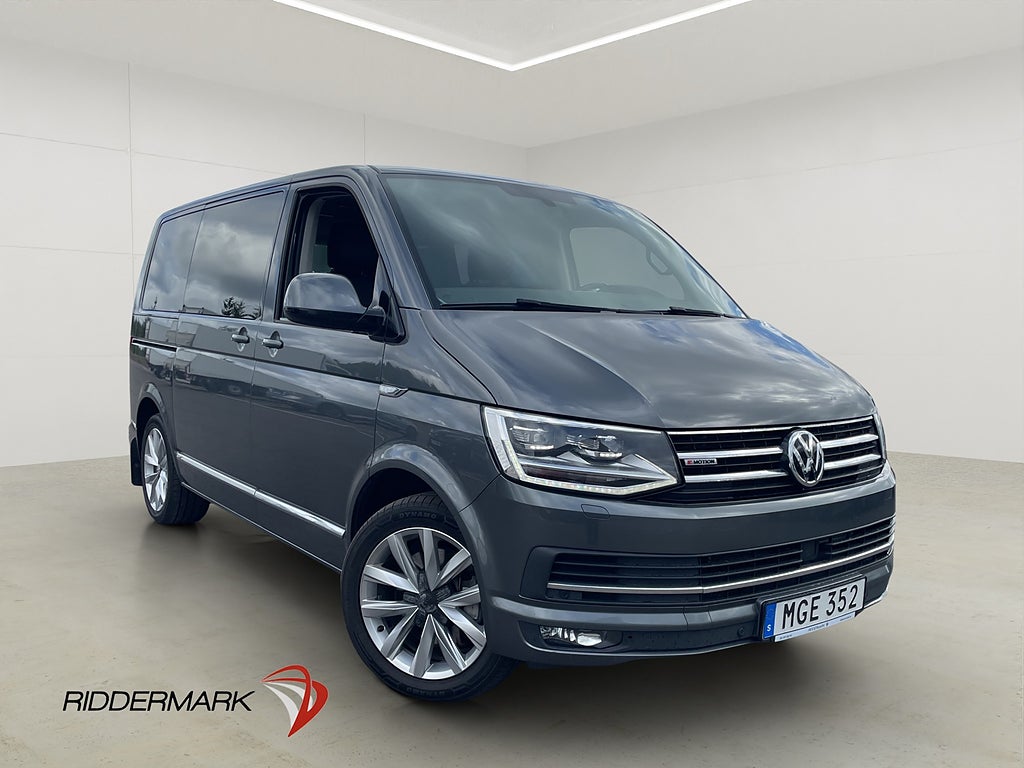 Volkswagen Multivan Highline 204hk 4M Värm Dragkrok El-Dörr