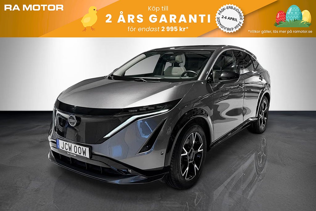 Nissan Ariya Evolve 87kwh 242hk | Drag | Pano | HUS | Kamera | 2023