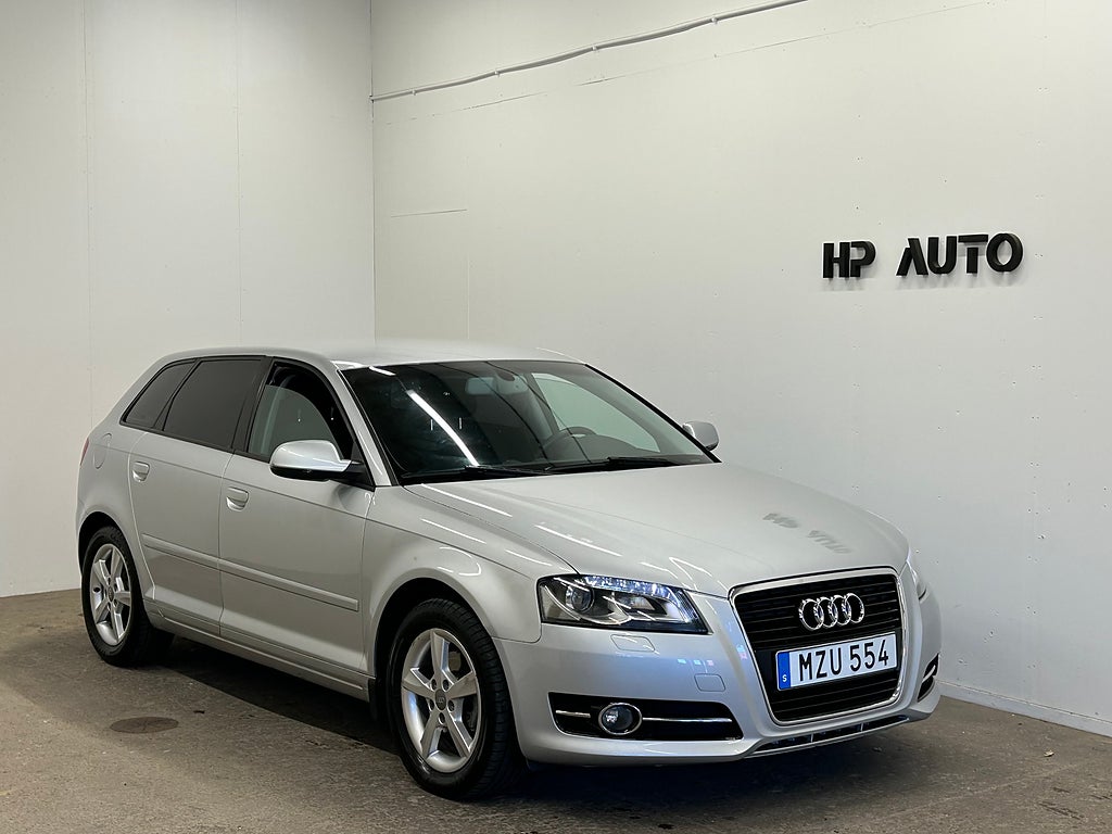 Audi A3 2.0TDI Ambition Comfort Kamrem bytt 140hk Nybes
