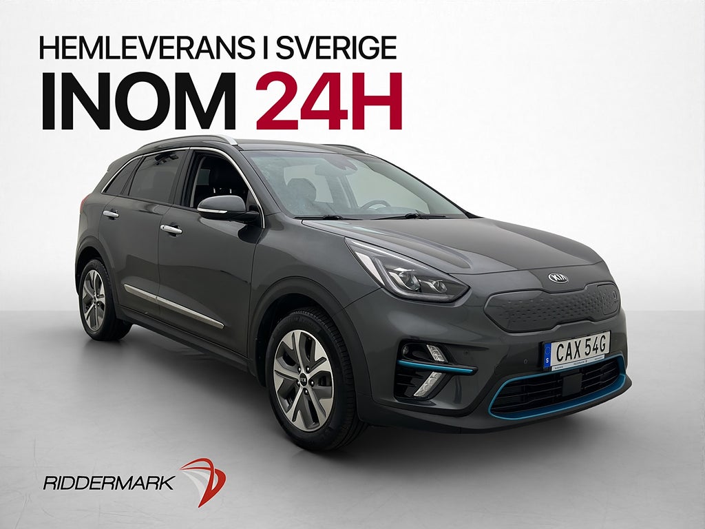Kia E-Niro 64 kWh 204hk Advance Plus Kamera Skinn Rattvärme