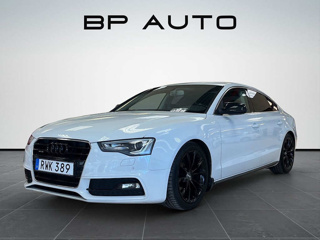 Audi A5 Sportback 2.0 TDI Quattro S-Line Alpine Värmare 190hk