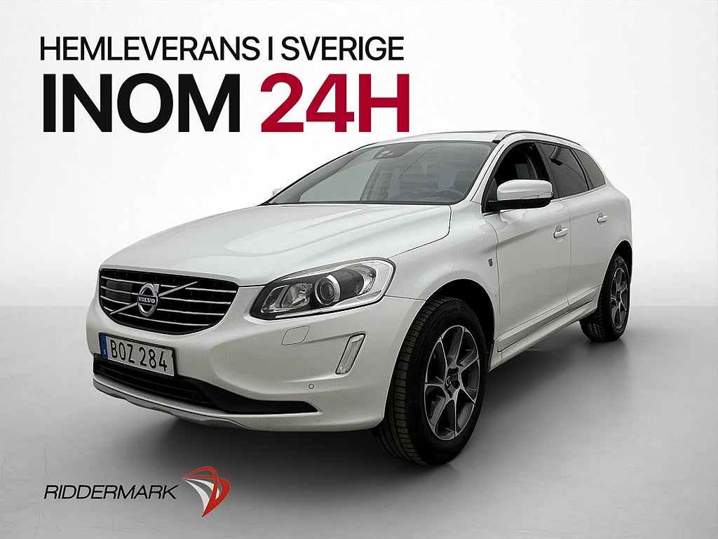 Volvo XC60 D4 AWD Ocean Race Drag P-Värm H/K Pano Skinn BLIS