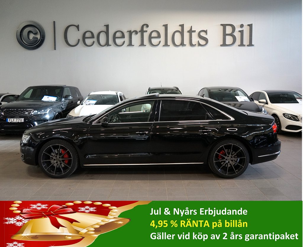 Audi A8 L 3.0 TDI V6 Quattro Softclose Bose Navi Drag Värm