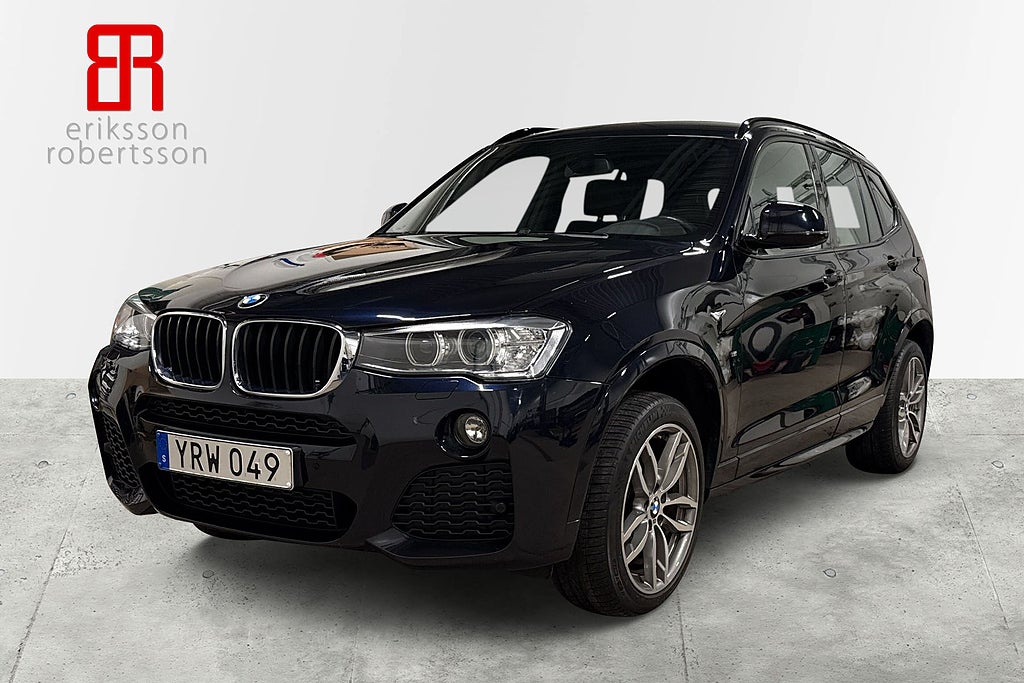 BMW X3 xDrive20d Steptronic M Sport D-värmare Drag Kamera GPS