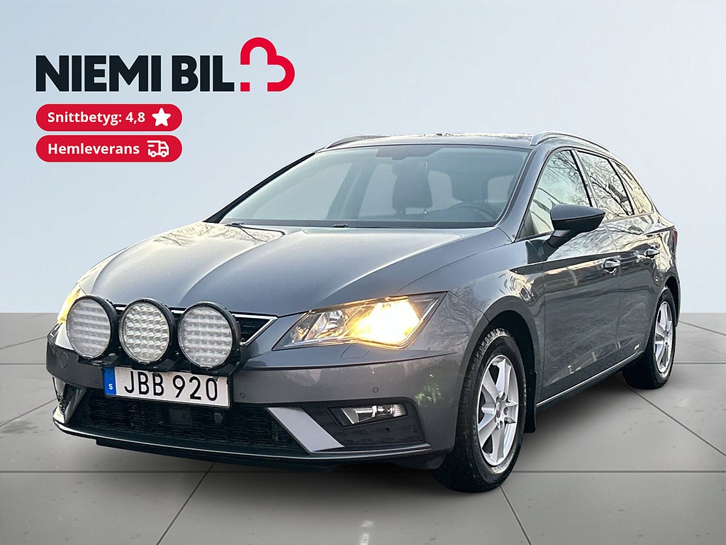 Seat Leon TSI Style SoV-Däck/Drag/Kamera/Pano/Värmare/Psensorer