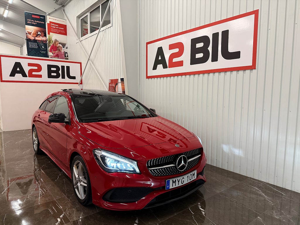 Mercedes-Benz CLA 180 Shooting Brake 7G-DCT AMG Drag Panorama