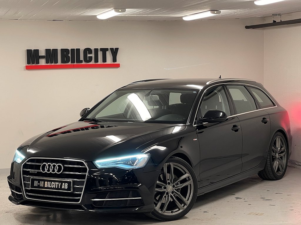 Audi A6 Avant 2.0 TDI|clean diesel|Quattro|Aut|S-line|D-värmare