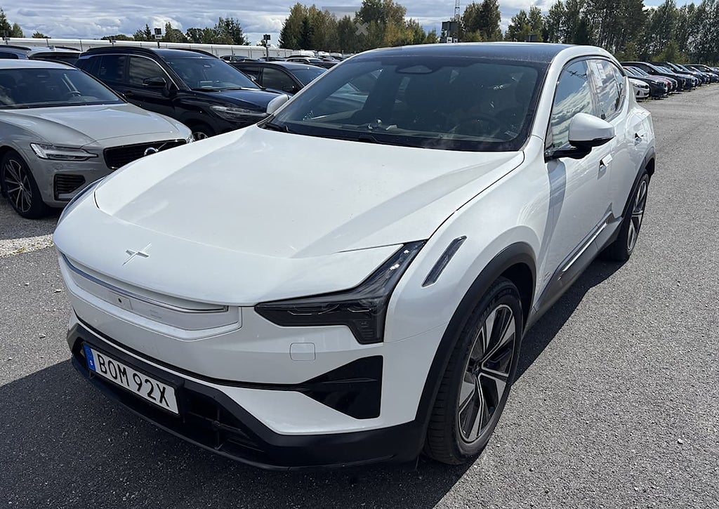 Polestar 3 Long Range Dual Motor Pilot Plus Drag Läder Pano B&W 