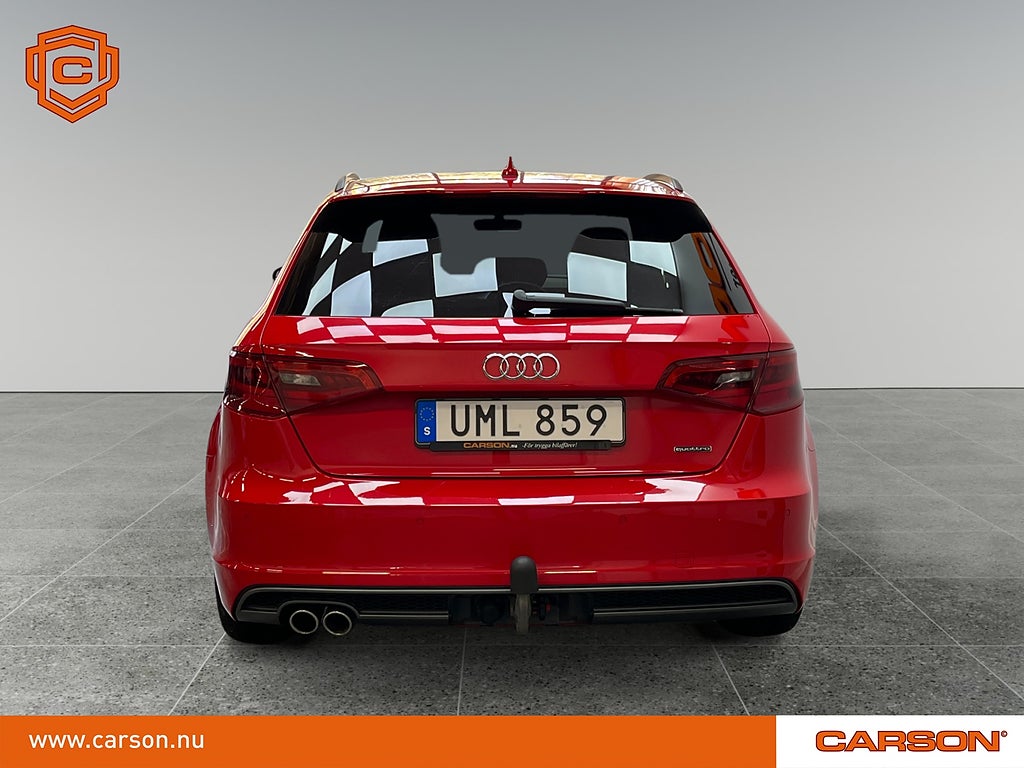 Audi A3 4,99% Sportback 2.0 TDI Q S-Line Navigation Dragkrok