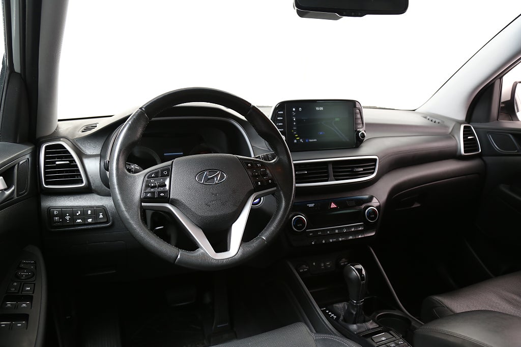Hyundai Tucson 1,6 T-GDI 177hk Premium AWD Aut Skinn Motorv Dragkrok 2019