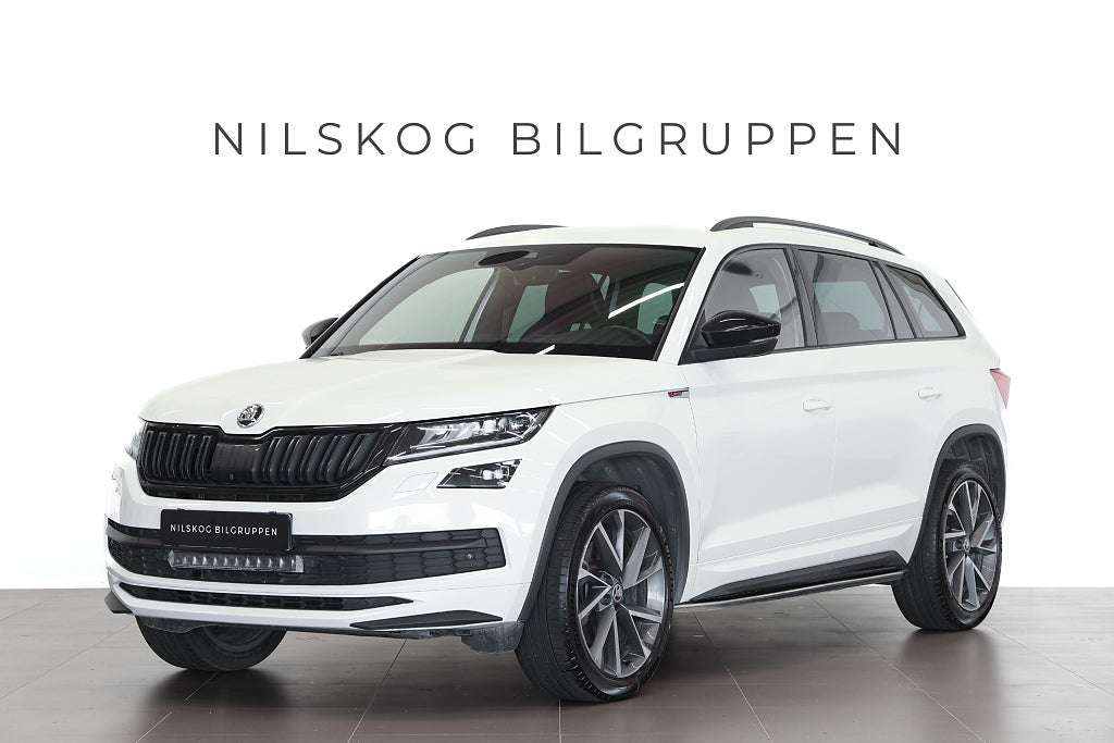 Skoda Kodiaq Sportline 2.0 TSI|7-sits|Dragkrok|Cockpit|Värmare|MOMS!