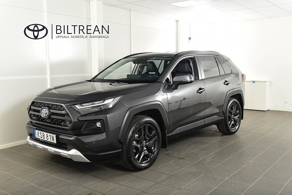 Toyota RAV4 2,5 Elhybrid AWD Adventure Dragkrok Vinterhjul 