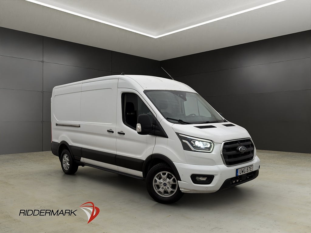Ford transit L3H2 Limited Ny-Kamrem Värmare Drag Kamera Moms
