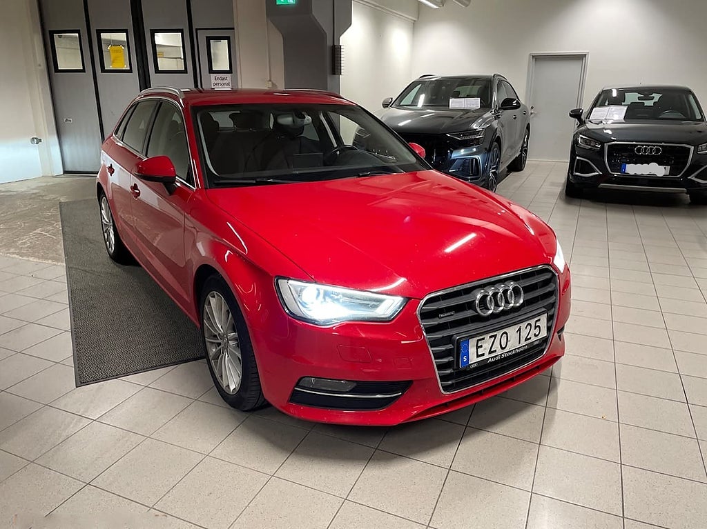 Audi A3 SPORTBACK 2.0 TDI QUATTRO 150HK MANUELL AMBITION EURO 6
