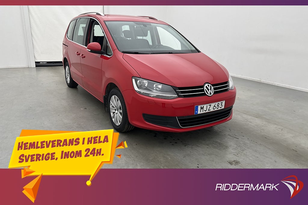 Volkswagen Sharan 2.0 TDI 140hk 7-Sits D-Värmare Kamera