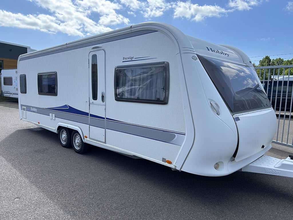 Hobby 650 Wfu Prestige Franskbädd Toa bak