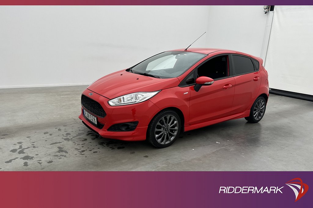 Ford Fiesta 1.0 EcoBoost 100hk ST-Line 0,45L/Mil Låg skatt