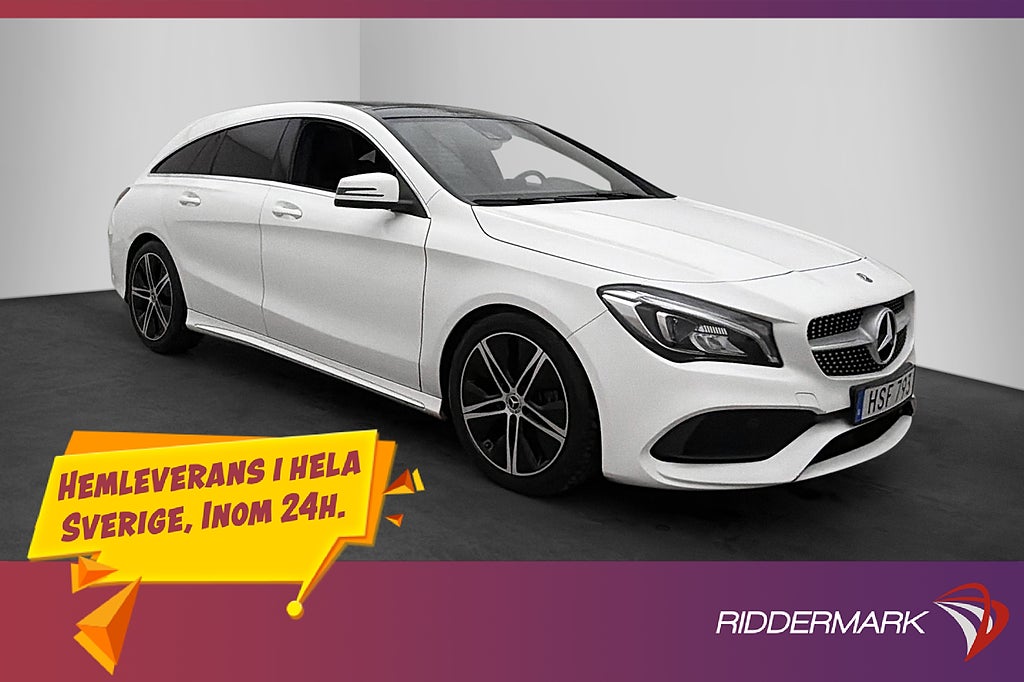 Mercedes-Benz CLA 180 Shooting Brake 122hk AMG Pano Kamera