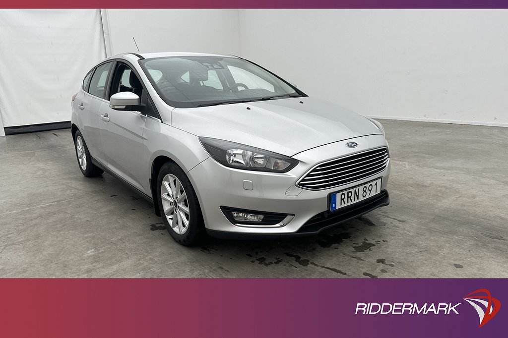 Ford Focus 1.0 125hk Titanium Värmare Farthållare Bluetooth