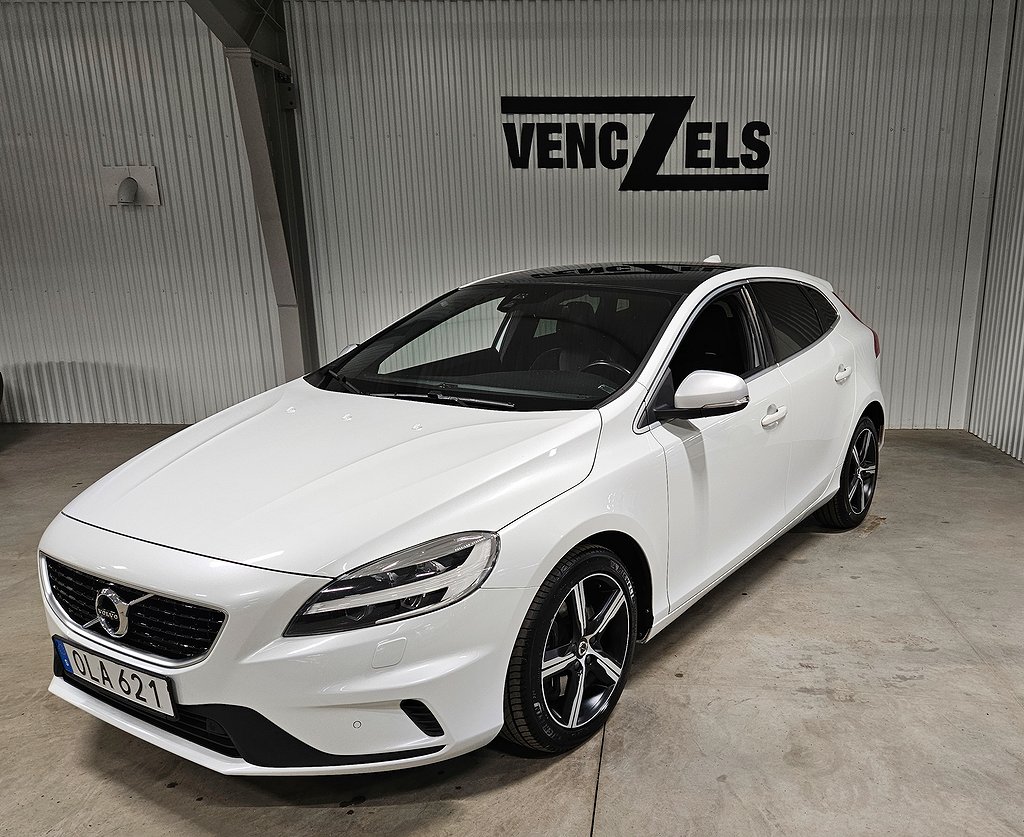 Volvo V40 D2 Aut Momentum R-Design Pano Kamera GPS Mkt fin