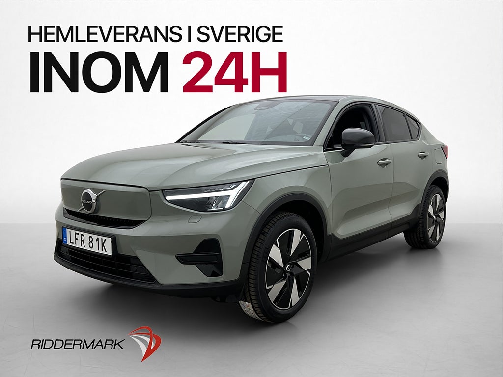 Volvo C40 Recharge Extended Core Pano Värmare Drag Kamera