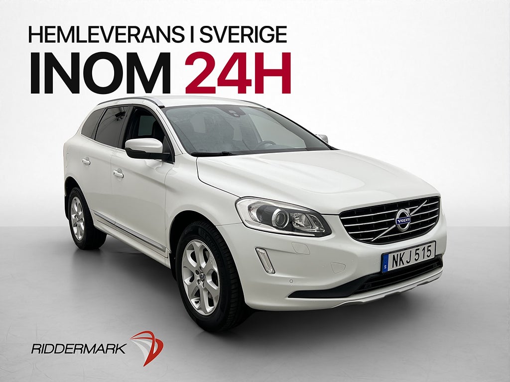 Volvo XC60 D4 Summum VOC Värmare P-Sensorer Skinn Elstol
