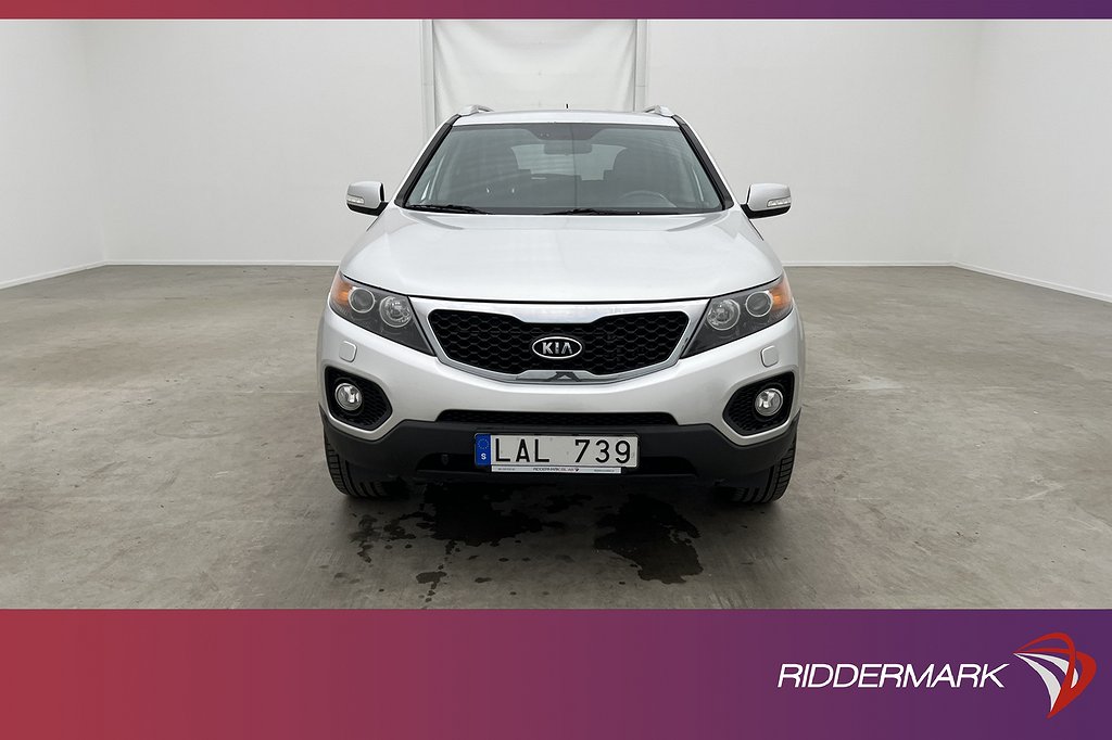 Kia Sorento CRDi 4WD 197hk Värmare Skinn Drag Välservad