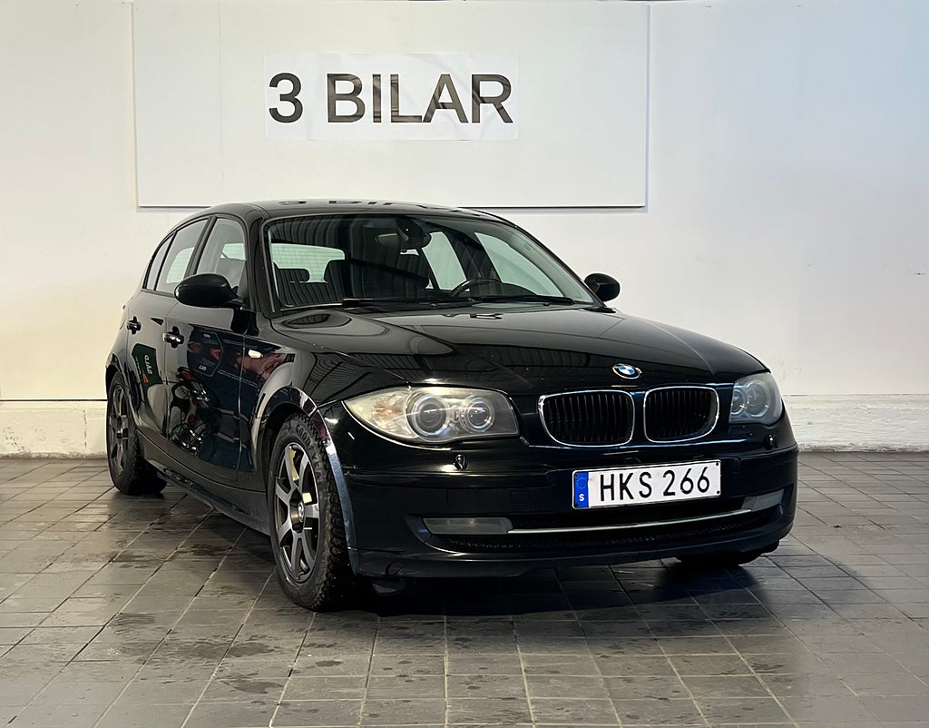 BMW 118d 5-dörrars Advantage Drag Sportstolar 143Hk Nybesiktad