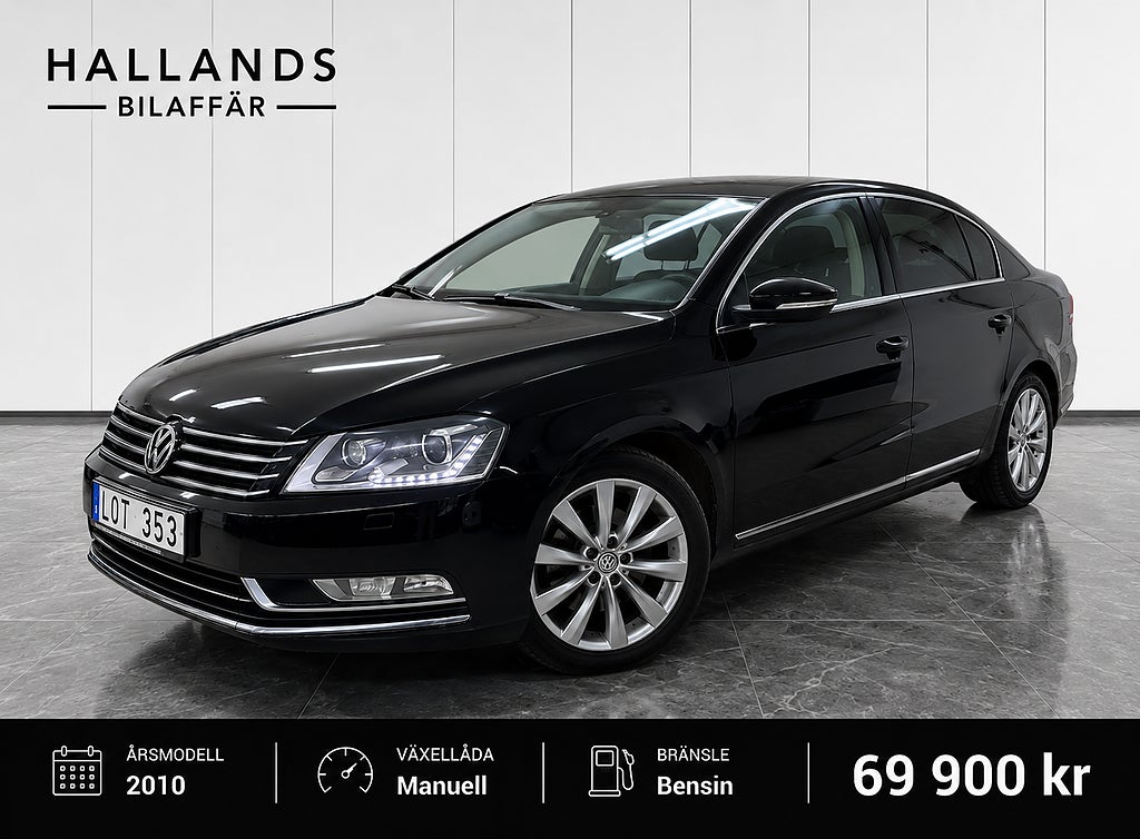 Volkswagen Passat 1.4 TSI Multifuel Masters 160hk / Nyservad 