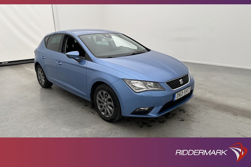 Seat Leon 1.2 TSI 110hk Style I-Tech Sensorer Halvskinn