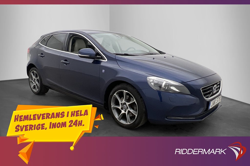 Volvo V40 T2 122hk Ocean Race Värmare Läder Sensorer Få bruk